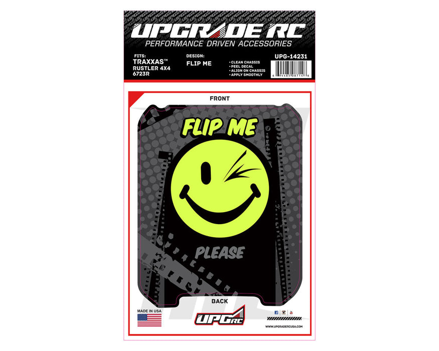 UpGrade RC 14231 Chassis Protector for Traxxas® Rustler® 4x4 (Flip Me)