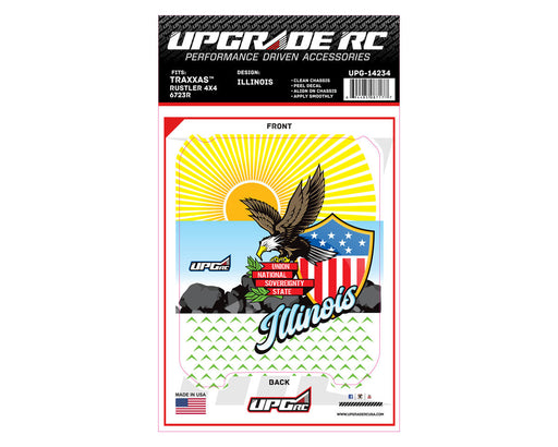 UpGrade RC 14234 Chassis Protector for Traxxas® Rustler® 4x4 (Illinois)