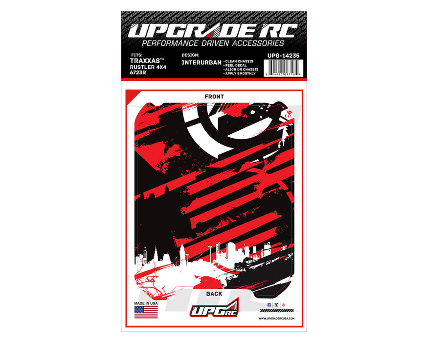 UpGrade RC 14235 Chassis Protector for Traxxas® Rustler® 4x4 (InterUrban)