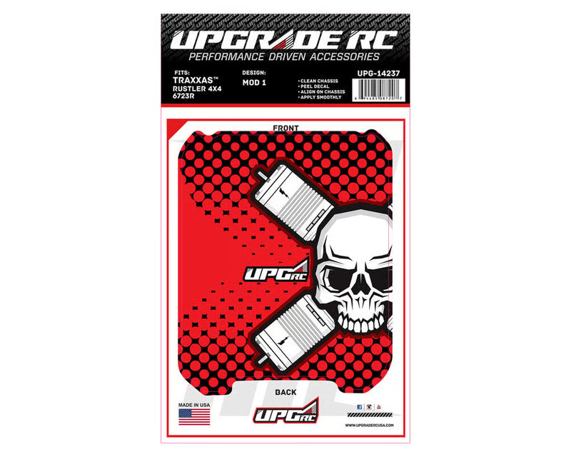 UpGrade RC 14237 Chassis Protector for Traxxas® Rustler® 4x4 (Mod1)
