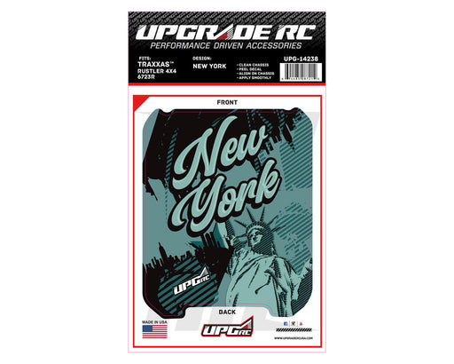 UpGrade RC 14238 Chassis Protector for Traxxas® Rustler® 4x4 (New York)