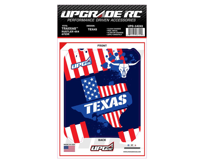 UpGrade RC 14241 Chassis Protector for Traxxas® Rustler® 4x4 (Texas)