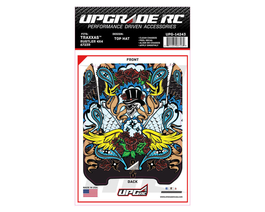 UpGrade RC 14243 Chassis Protector for Traxxas® Rustler® 4x4 (TopHat)