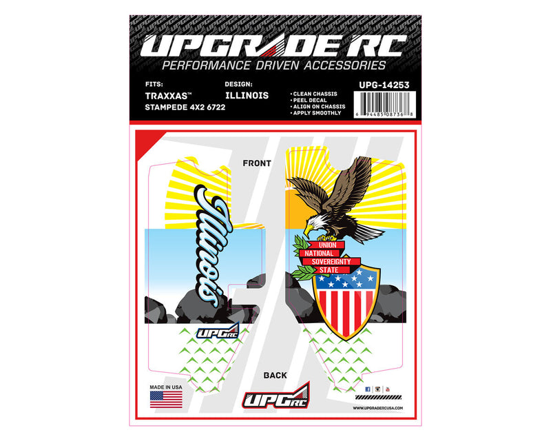 UpGrade RC 14253 Chassis Protector for Traxxas® Stampede® 4x4 (Illinois)