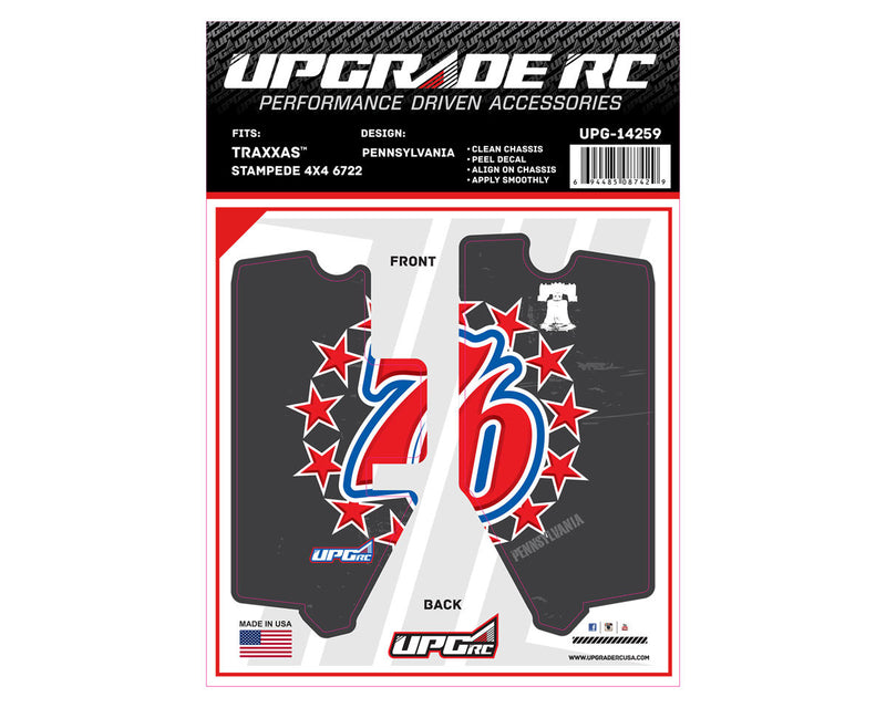 UpGrade RC 14259 Chassis Protector for Traxxas® Stampede® 4x4 (Pennsylvania)