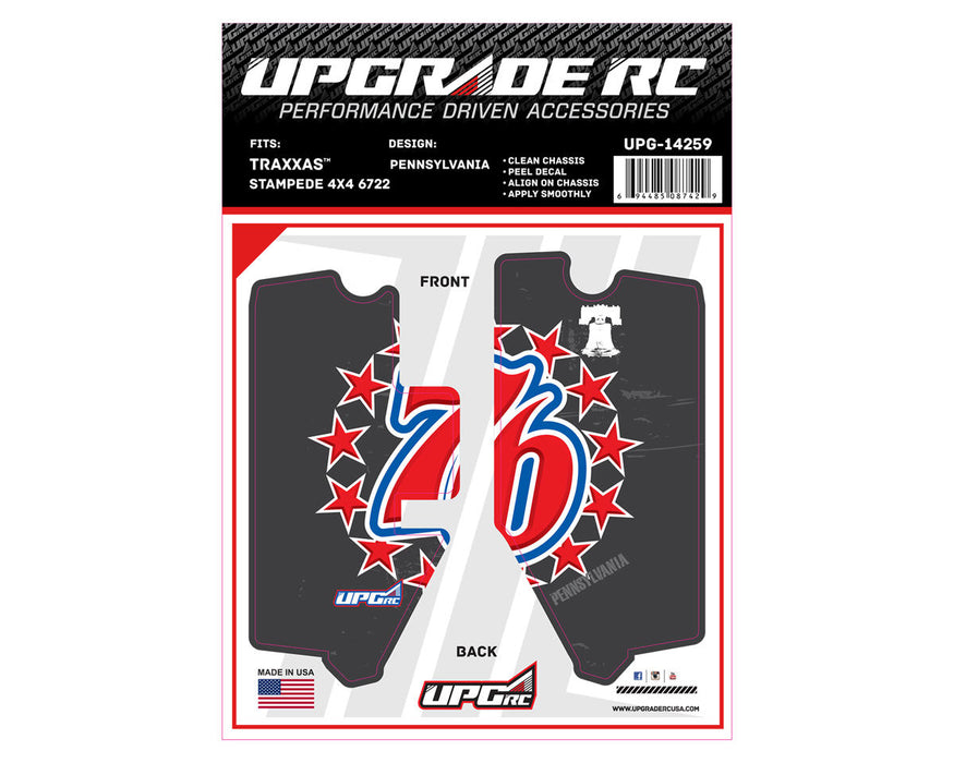 UpGrade RC 14259 Chassis Protector for Traxxas® Stampede® 4x4 (Pennsylvania)
