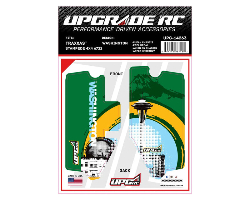 UpGrade RC 14263 Chassis Protector for Traxxas® Stampede® 4x4 (Washington)