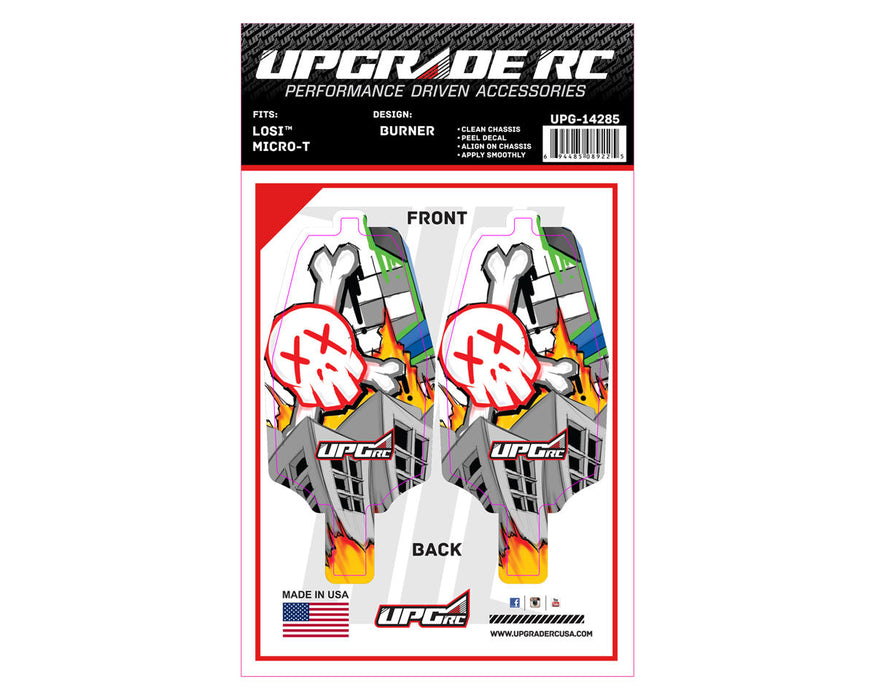 UpGrade RC 14285 Chassis Protector for Losi® Micro-T (Burner) (2 Pack)