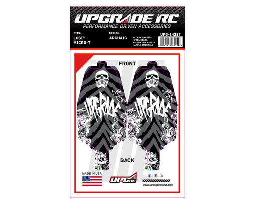 UpGrade RC 14287 Chassis Protector for Losi® Micro-T (Archaic) (2 Pack)