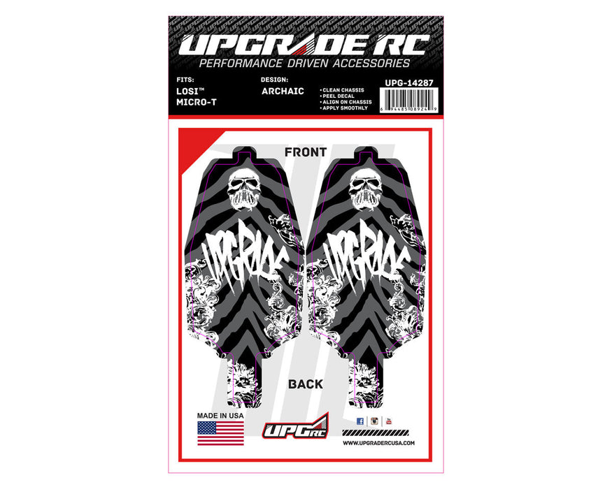 UpGrade RC 14287 Chassis Protector for Losi® Micro-T (Archaic) (2 Pack)