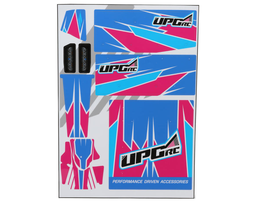 UpGrade RC 14289 Blue "Apex" Graphic Set for Losi® 22S™ Sprint Car