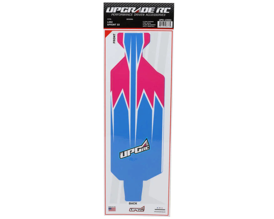 UpGrade RC 14289 Blue "Apex" Graphic Set for Losi® 22S™ Sprint Car