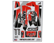 UpGrade RC 14290 Red "Apex" Graphic Set for Losi® 22S™ Sprint Car