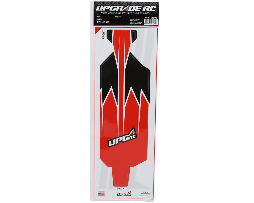 UpGrade RC 14290 Red "Apex" Graphic Set for Losi® 22S™ Sprint Car
