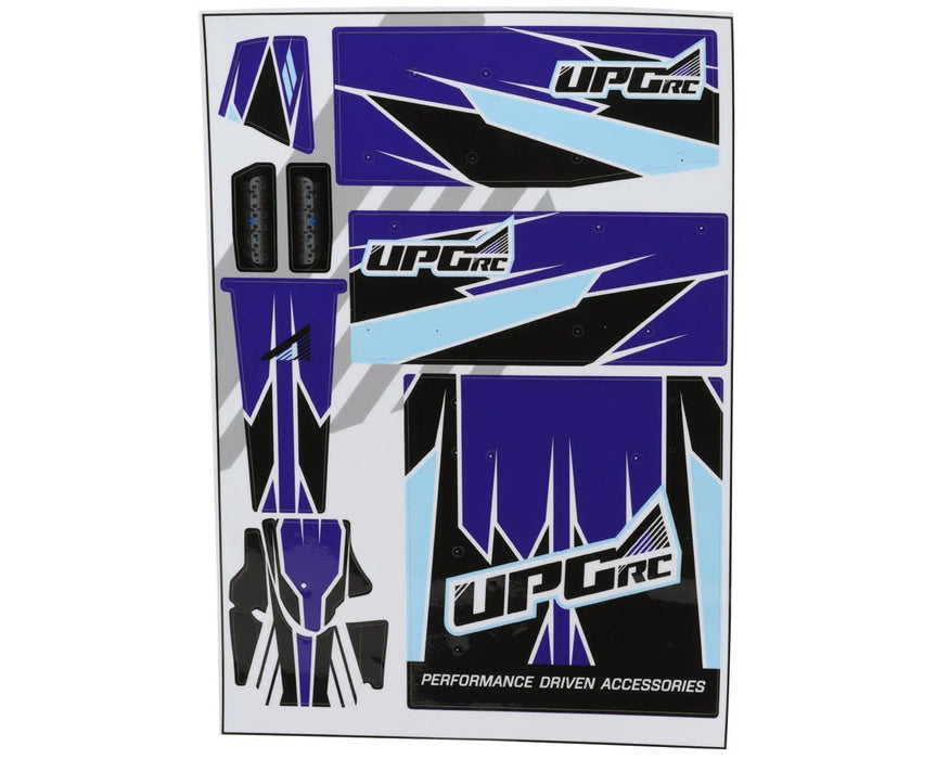 UpGrade RC 14291 Purple "Apex" Graphic Set for Losi® 22S™ Sprint Car