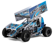 UpGrade RC 14292 Blue "Flame" Graphic Set for Losi® 22S™ Sprint Car