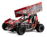 UpGrade RC 14293 Red "Flame" Graphic Set for Losi® 22S™ Sprint Car