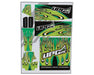 UpGrade RC 14294 Green "Flame" Graphic Set for Losi® 22S™ Sprint Car