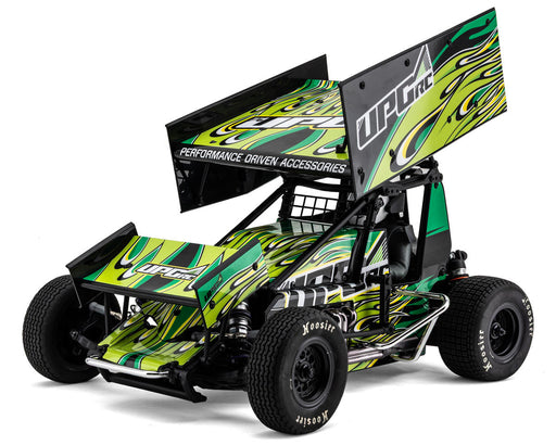 UpGrade RC 14294 Green "Flame" Graphic Set for Losi® 22S™ Sprint Car
