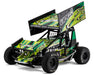 UpGrade RC 14294 Green "Flame" Graphic Set for Losi® 22S™ Sprint Car