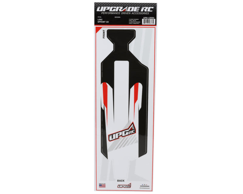 UpGrade RC 14297 Red "Vector" Graphic Set for Losi® 22S™ Sprint Car