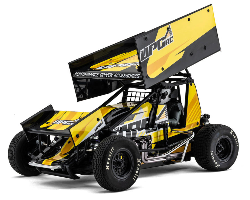 UpGrade RC 14299 Yellow "Vector" Graphic Set for Losi® 22S™ Sprint Car