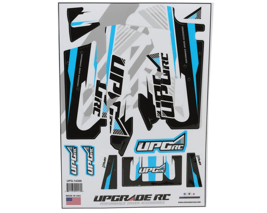 UpGrade RC 14300 Blue "Vector" Graphic Set for Losi® 22S™ Sprint Car