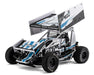 UpGrade RC 14300 Blue "Vector" Graphic Set for Losi® 22S™ Sprint Car