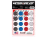 UpGrade RC 14301 Wheel Dots for Losi® Micro-B & T (Carbon)