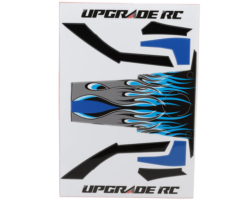 UpGrade RC 14308 Blue "Flame" Wrap for Traxxas® Slash™ Modified