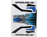 UpGrade RC 14308 Blue "Flame" Wrap for Traxxas® Slash™ Modified
