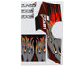 UpGrade RC 14309 Red "Flame" Wrap for Traxxas® Slash™ Modified
