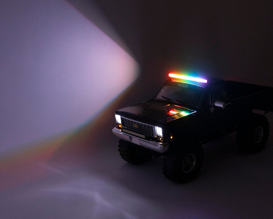 UpGrade RC 16504 Black 156mm RGB LED Light Bar (20 Lighting Functions)