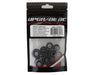 UpGrade RC 17004 "Black Lightning" Rubber Sealed Bearing Kit for Arrma® 6S BLX Felony™
