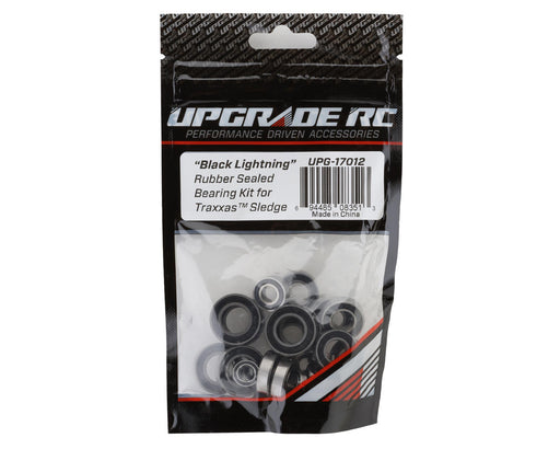UpGrade RC 17012 "Black Lightning" Rubber Sealed Bearing Kit for Traxxas® Sledge®