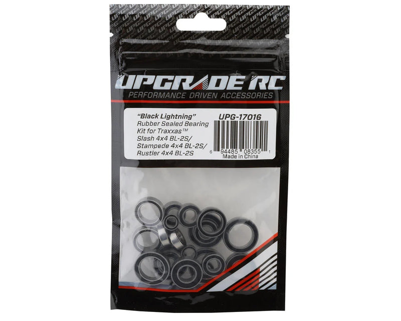 UpGrade RC 17016 "Black Lightning" Rubber Sealed Bearing Kit for Traxxas® 4x4 BL-2S™