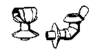 Utah Pacific Models RV-72 HO Scale Single Roof Vents for Caboose or Passenger