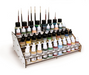 Vallejo 26.007 Front Model Paint Display Stand Holds 60 bottle and Brushes