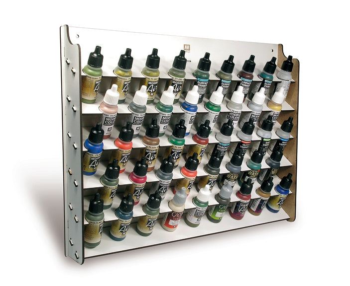 Vallejo 26.010 Wall Mounted Module Paint Display (Holds 43 17ml Bottles)