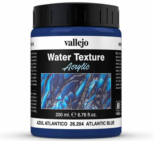 Vallejo 26.204 Atlantic Blue Water Diorama Effect 200ml Bottle