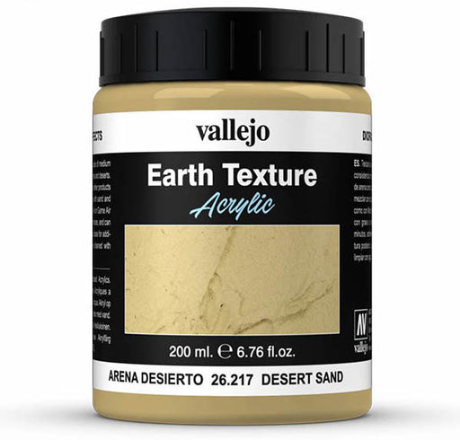 Vallejo 26.217 Desert Sand Earth Texture Diorama Effect 200ml Bottle