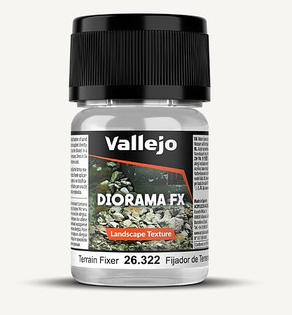 Vallejo 26.322 Diorama FX Terrain Fixer for Landscape Texture 35ml Bottle