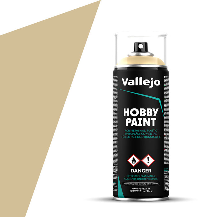Vallejo 28.013 Bonewhite Solvent-Based Acrylic Primer 400ml Spray