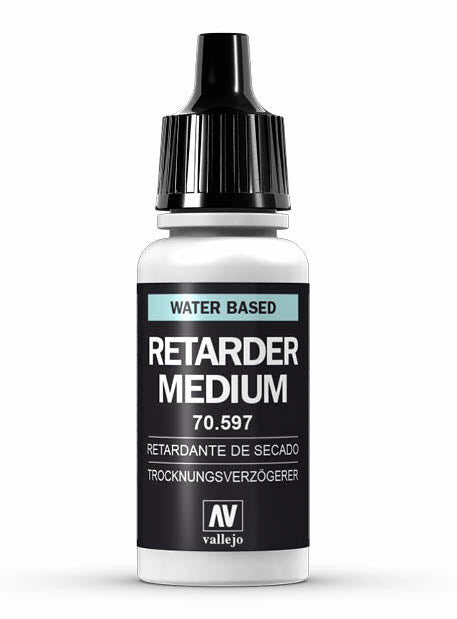 Vallejo 70.597 Retarder Medium Waterbased 17ml Bottle