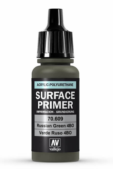 Vallejo 70.609 Russian Green 4BO Waterbased Surface Primer 17ml