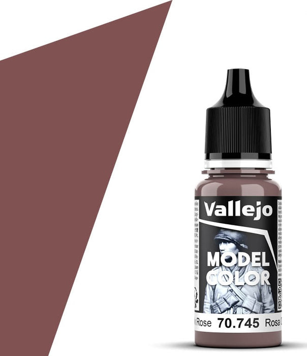 Vallejo 70.745 Dark Rose Model Color 17ml Bottle