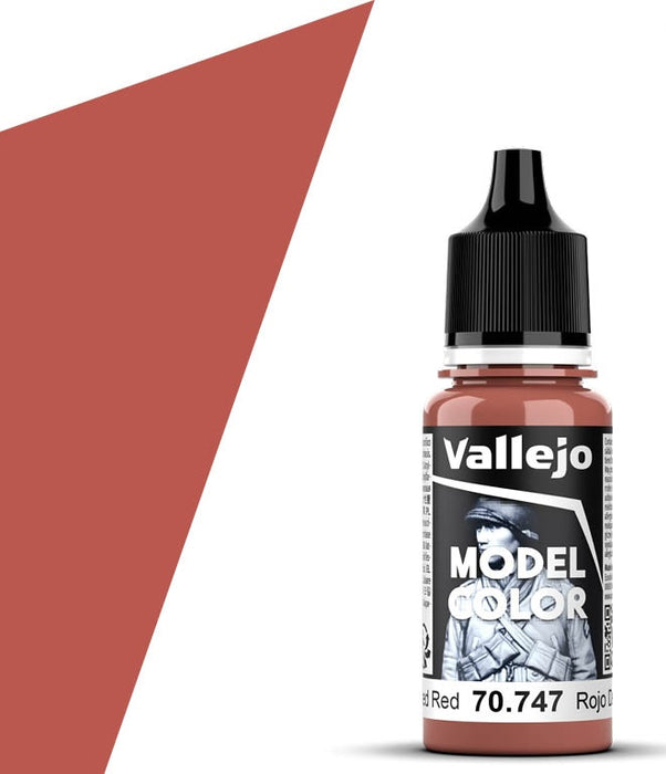 Vallejo 70.747 Faded Red Model Color 17ml Bottle