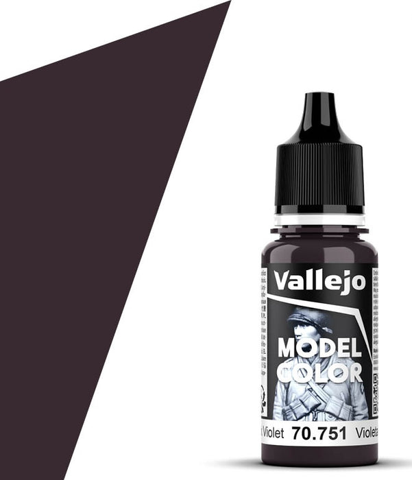 Vallejo 70.751 Black Violet Model Color 17ml Bottle