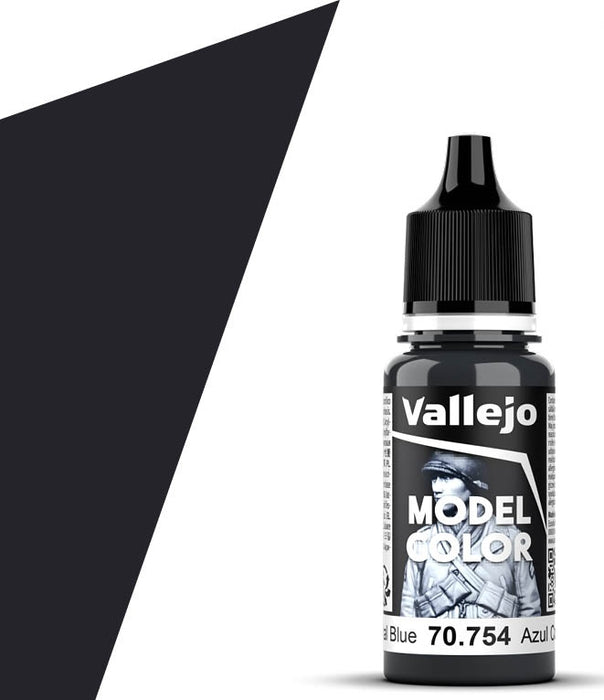 Vallejo 70.754 Continental Blue Model Color 17ml Bottle