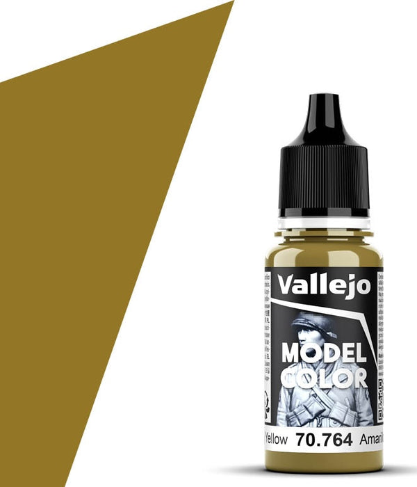 Vallejo 70.764 Military Yellow Model Color 17ml Bottle